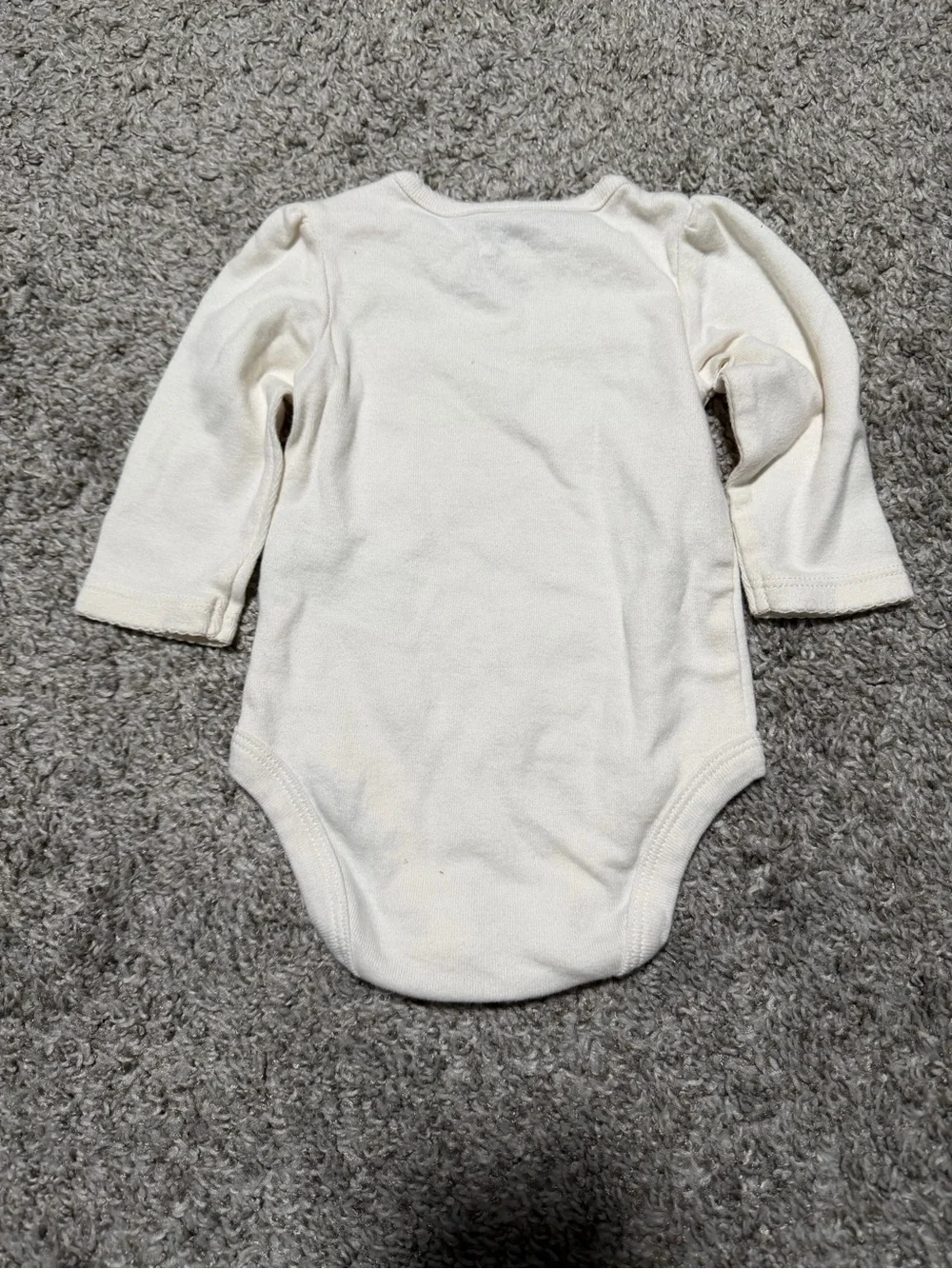 Carter's Cream Bodysuit with Light Blue Tutu Leggings